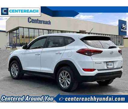 2018 Hyundai Tucson SE is a White 2018 Hyundai Tucson SE SUV in Centereach NY