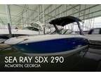 Sea Ray SDX 290 Deck Boats 2024