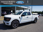 2024 Ford F-150 White, 25 miles