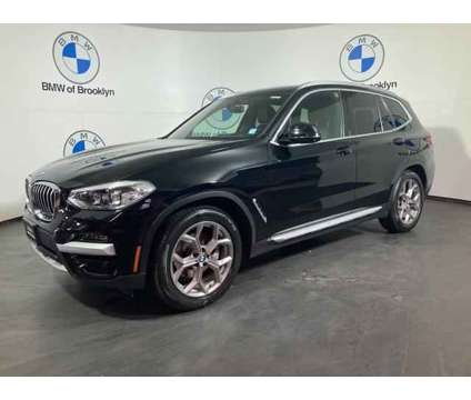 2021 BMW X3 xDrive30i is a Black 2021 BMW X3 xDrive30i SUV in Brooklyn NY