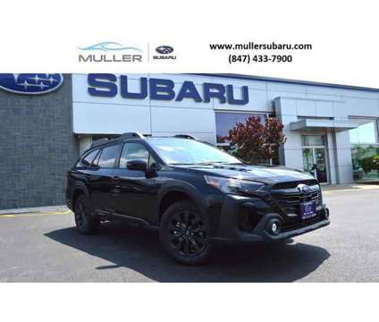 2025 Subaru Outback Onyx Edition is a Black 2025 Subaru Outback 2.5i Station Wagon in Highland Park IL