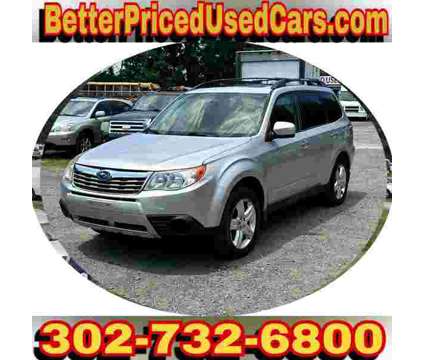 Used 2009 SUBARU FORESTER For Sale is a Silver 2009 Subaru Forester 2.5i Truck in Frankford DE