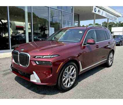 2025 BMW X7 xDrive40i is a Red 2025 SUV in Huntington Station NY