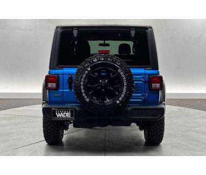 2022 Jeep Wrangler Unlimited Willys 4x4 is a Blue 2022 Jeep Wrangler Unlimited SUV in Saint George UT