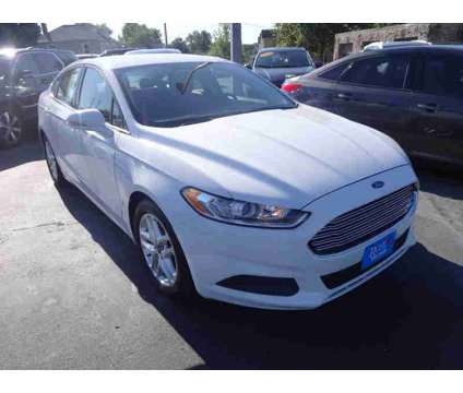 2016UsedFordUsedFusionUsed4dr Sdn FWD is a White 2016 Ford Fusion Car for Sale in Hamilton OH