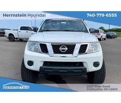 2016 Nissan Frontier SV is a White 2016 Nissan frontier SV Truck in Chillicothe OH