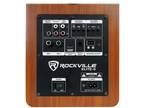 Rockville ELITE-5C White 800w Home Theater 5.25" Bluetooth Bookshelf Speakers
