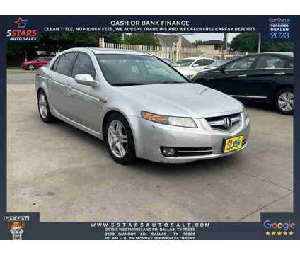 2007 Acura TL for sale is a Silver 2007 Acura TL 3.7 Trim Car for Sale in Dallas TX