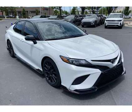 2023 Toyota Camry TRD is a White 2023 Toyota Camry Sedan in Lindon UT