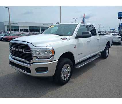 2021 Ram 2500 Big Horn Crew Cab 4x4 8' Box is a White 2021 RAM 2500 Model Big Horn Truck in Evansville IN