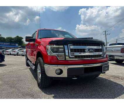 2014 Ford F150 SuperCrew Cab for sale is a Red 2014 Ford F-150 SuperCrew Car for Sale in Pearland TX
