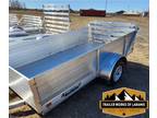 2024 Triton Trailers fit 1064 Utility Trailer solid sides, bifold