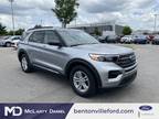 2024 Ford Explorer Silver, 1021 miles