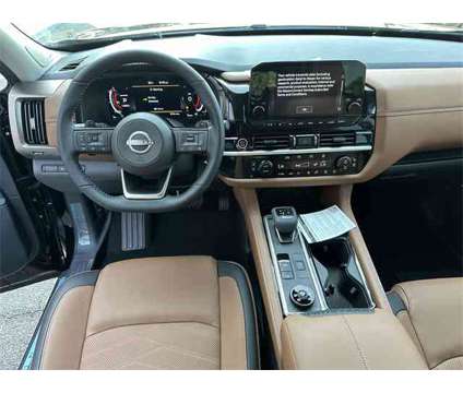 2024 Nissan Pathfinder Platinum is a Black 2024 Nissan Pathfinder Platinum SUV in Fairfax VA
