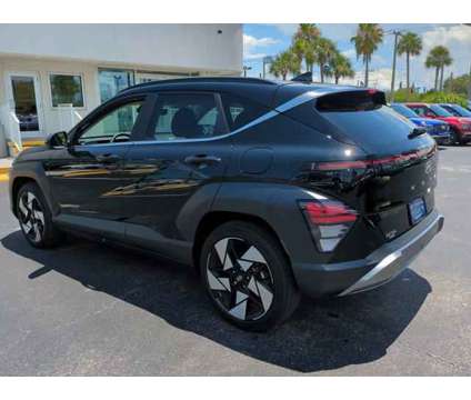 2024 Hyundai Kona Limited is a Black 2024 Hyundai Kona Limited SUV in Daytona Beach FL