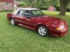 1993 Ford Mustang GT 1993 Ford Mustang Convertible Red RWD Automatic GT