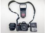 Nikon D3400 24.2MP DSLR Camera (Kit with 35MM Lens & External Flash)