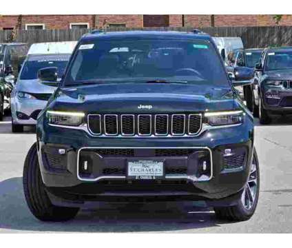 2024 Jeep Grand Cherokee Overland is a Black 2024 Jeep grand cherokee Overland SUV in Saint Charles IL