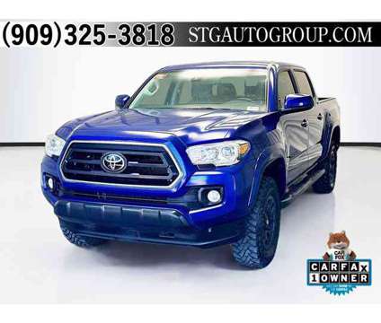 2022 Toyota Tacoma SR5 V6 is a Blue 2022 Toyota Tacoma SR5 Truck in Montclair CA