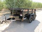 2024 Iron Panther Trailers 5x8x4 Dump Dt291 7k
