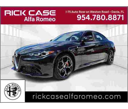 2024 Alfa Romeo Giulia Ti is a Black 2024 Alfa Romeo Giulia Ti Sedan in Fort Lauderdale FL