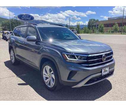 2021 Volkswagen Atlas 3.6L V6 SE w/Technology is a Grey, Silver 2021 Volkswagen Atlas SUV in Steamboat Springs CO