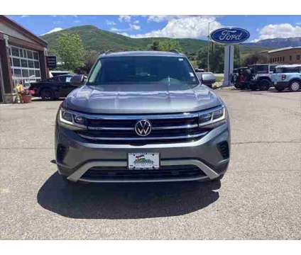 2021 Volkswagen Atlas 3.6L V6 SE w/Technology is a Grey, Silver 2021 Volkswagen Atlas SUV in Steamboat Springs CO