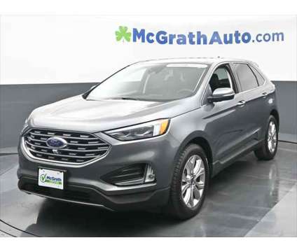 2022 Ford Edge Titanium is a Grey 2022 Ford Edge Titanium SUV in Dubuque IA