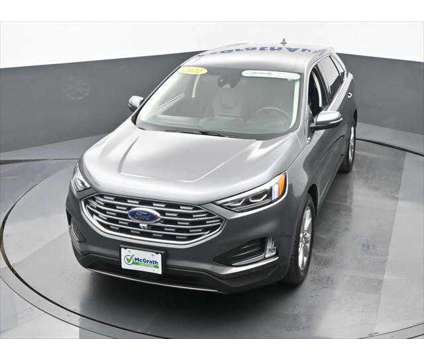 2022 Ford Edge Titanium is a Grey 2022 Ford Edge Titanium SUV in Dubuque IA