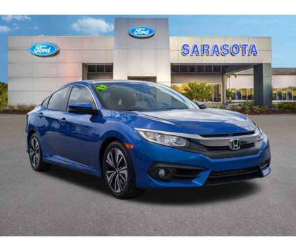 2017 Honda Civic EX-T is a Blue 2017 Honda Civic EX Car for Sale in Sarasota FL