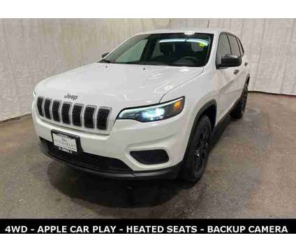 2021 Jeep Cherokee Sport 4WD is a White 2021 Jeep Cherokee Sport SUV in Saint Charles IL