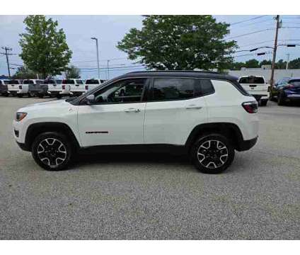 2021 Jeep Compass Trailhawk is a White 2021 Jeep Compass Trailhawk SUV in Auburn MA