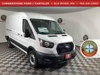 2024 Ford Transit White, 17 miles