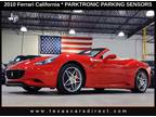 2010 Ferrari California Base CONVERTIBLE/CLEAN CARFAX/PARK SENSORS/NAV