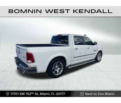 2017 Ram 1500 Laramie is a White 2017 RAM 1500 Model Laramie Truck in Miami FL