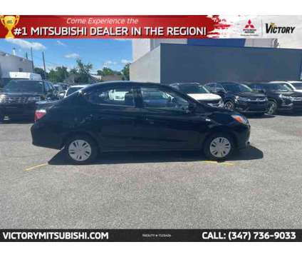 2024 Mitsubishi Mirage G4 ES is a Black 2024 Mitsubishi Mirage G4 ES Sedan in Bronx NY