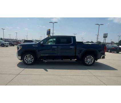 2021 GMC Sierra 1500 4WD Crew Cab Short Box SLT is a Blue 2021 GMC Sierra 1500 Truck in Grand Island NE