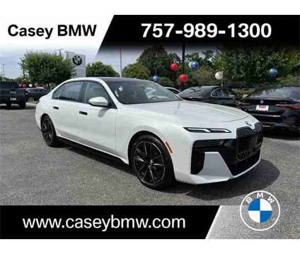 2024 BMW 7 Series 740i xDrive is a White 2024 BMW 7-Series Sedan in Newport News VA