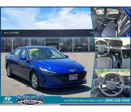 2021 Hyundai Elantra SE is a Blue 2021 Hyundai Elantra SE Sedan in Valley Stream NY