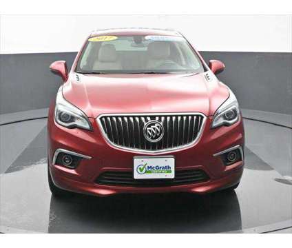 2017 Buick Envision Essence is a Red 2017 Buick Envision Essence SUV in Dubuque IA