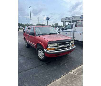 2001UsedChevroletUsedBlazerUsed4dr 4WD is a Red 2001 Chevrolet Blazer Car for Sale in Shelbyville IN