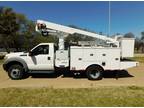 2011 ford F-550 Bucket/Boom Truck, AT235 - Irving,Texas