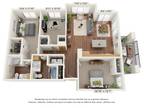 Casa Azure 55+ Apartments - Three Bedroom - A