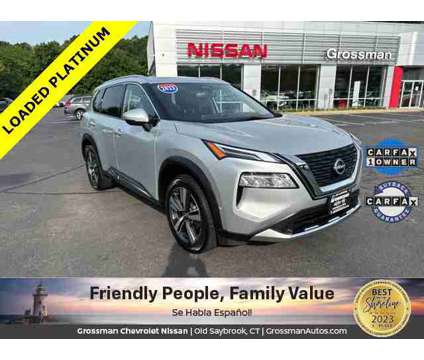 2023 Nissan Rogue Platinum is a Silver 2023 Nissan Rogue SUV in Old Saybrook CT