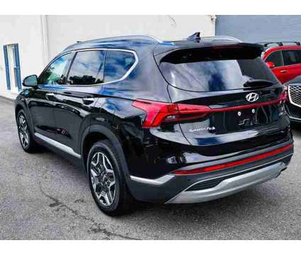 2021 Hyundai Santa Fe Limited is a Black 2021 Hyundai Santa Fe Limited SUV in Alexandria VA