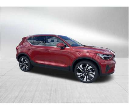 2025 Volvo XC40 B5 Plus Bright Theme is a Red 2025 Volvo XC40 SUV in Miami FL