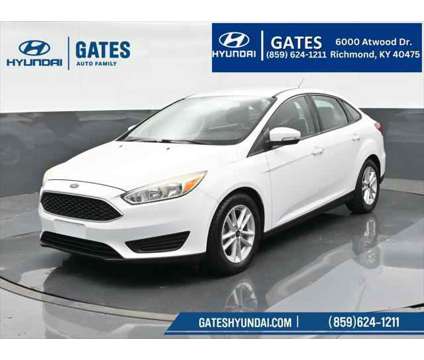 2017 Ford Focus SE is a White 2017 Ford Focus SE Sedan in Richmond KY