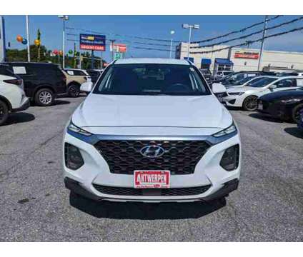 2019 Hyundai Santa Fe SEL is a White 2019 Hyundai Santa Fe SUV in Catonsville MD