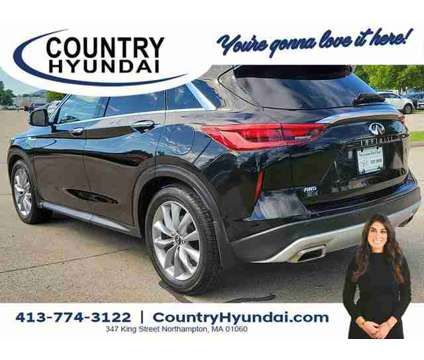 2021 Infiniti QX50 LUXE AWD is a Black 2021 Infiniti QX50 Luxe Station Wagon in Northampton MA