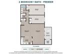 The Reserve at Wyomissing - 2 Bedroom 1 Bath Premier